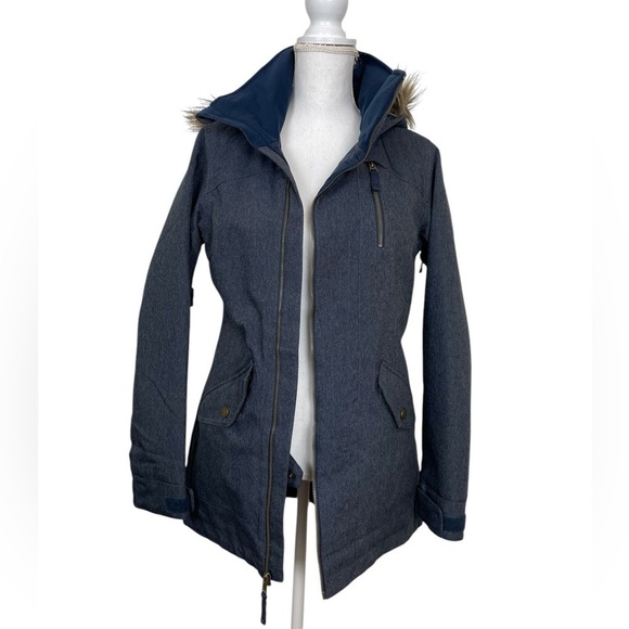 Burton Women's Hazel Ski Snowboard Winter Jacket in Denim XSmall - Picture 6 of 16